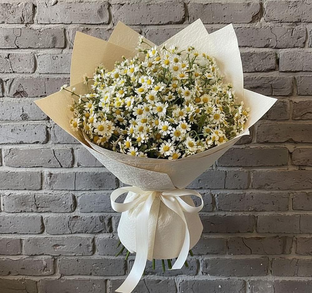 Букет цветов из: Ромашки в Кораблино