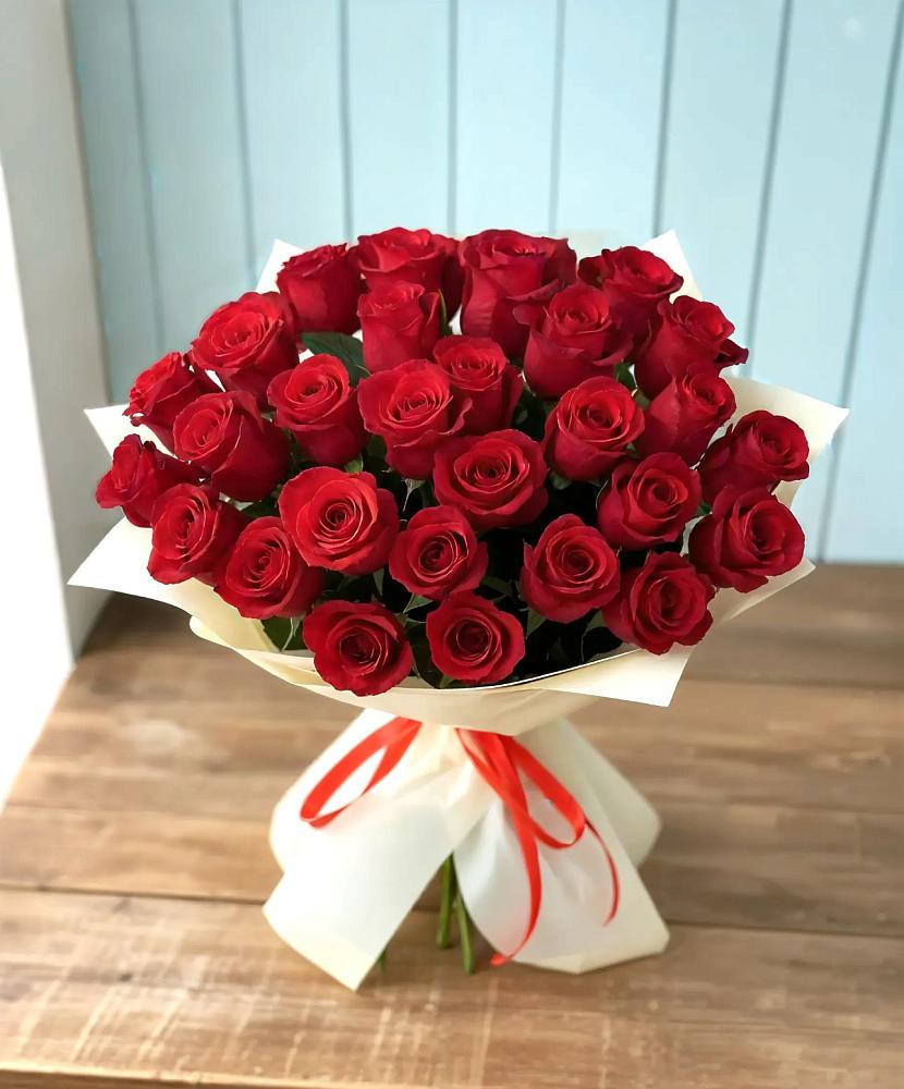 Букет 29 Красных роз в Кораблино
