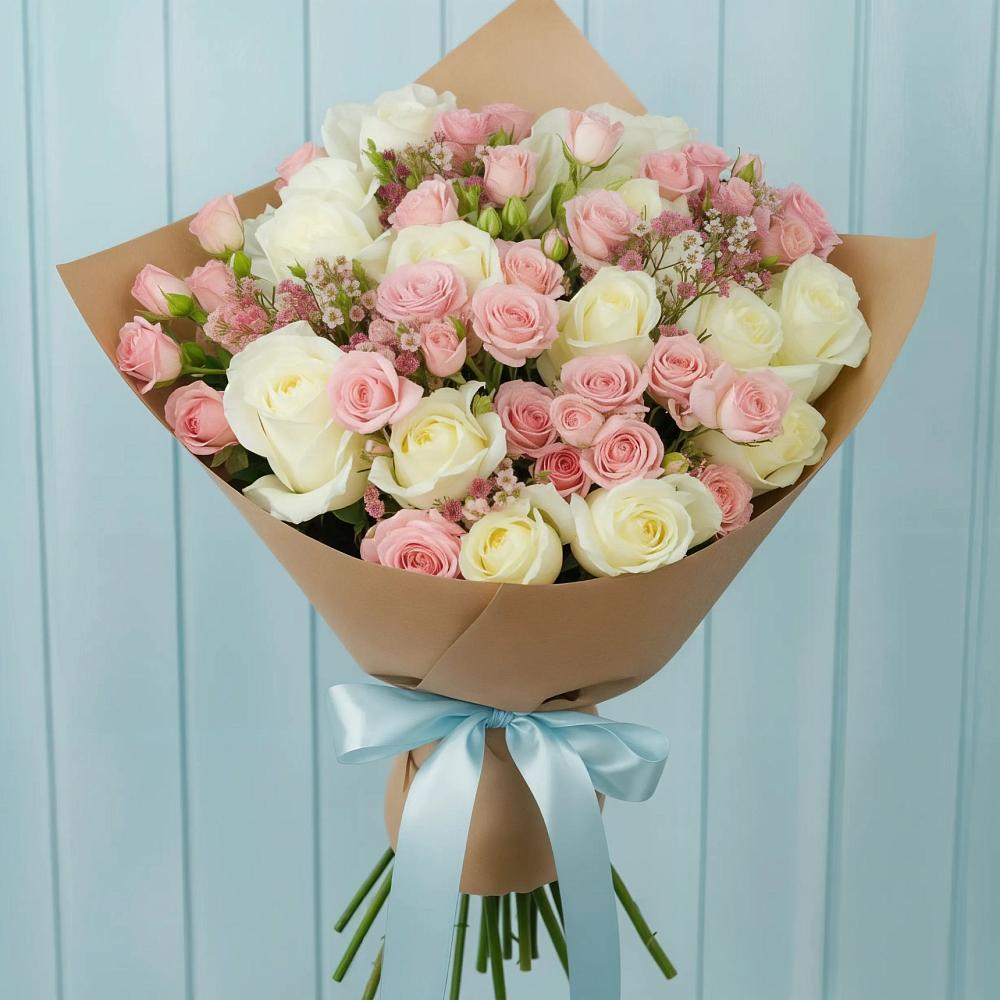 Букет цветов из: Розы в Кораблино