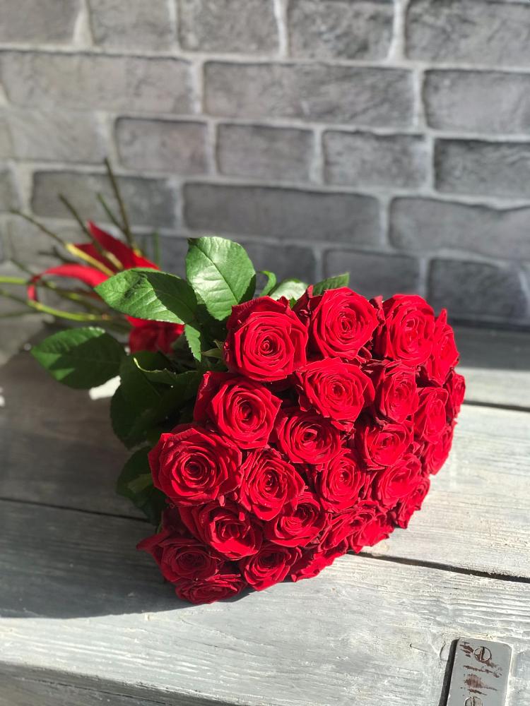 Букет Красные розы Фридом в Кораблино