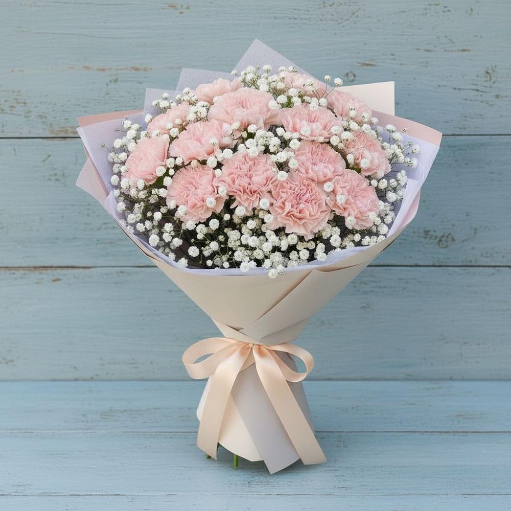 Букет цветов из: Гвоздики в Кораблино