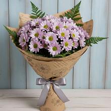 Букет цветов из:  Хризантемы #REPLACE_PRED# Кораблино
