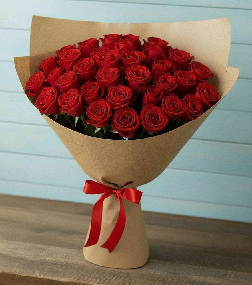 Букет Красные розы Милано в Кораблино