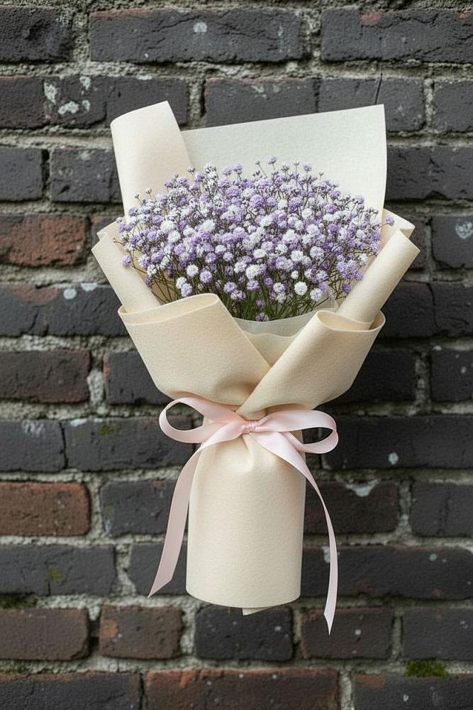 Букет цветов из: Гипсофила в Кораблино