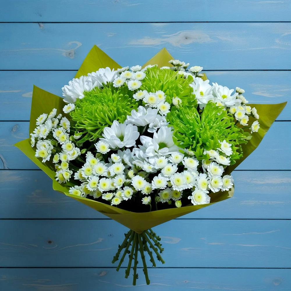 Букет цветов из: Хризантемы в Кораблино