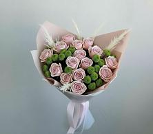 Букет цветов из:  Розы и Хризантемы в Кораблино
