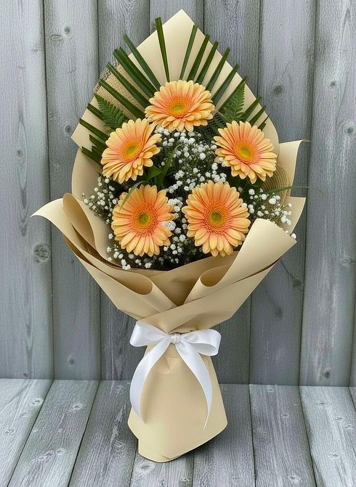 Букет цветов из: Герберы в Кораблино