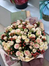 Букет цветов из:  Розы #REPLACE_PRED# Кораблино