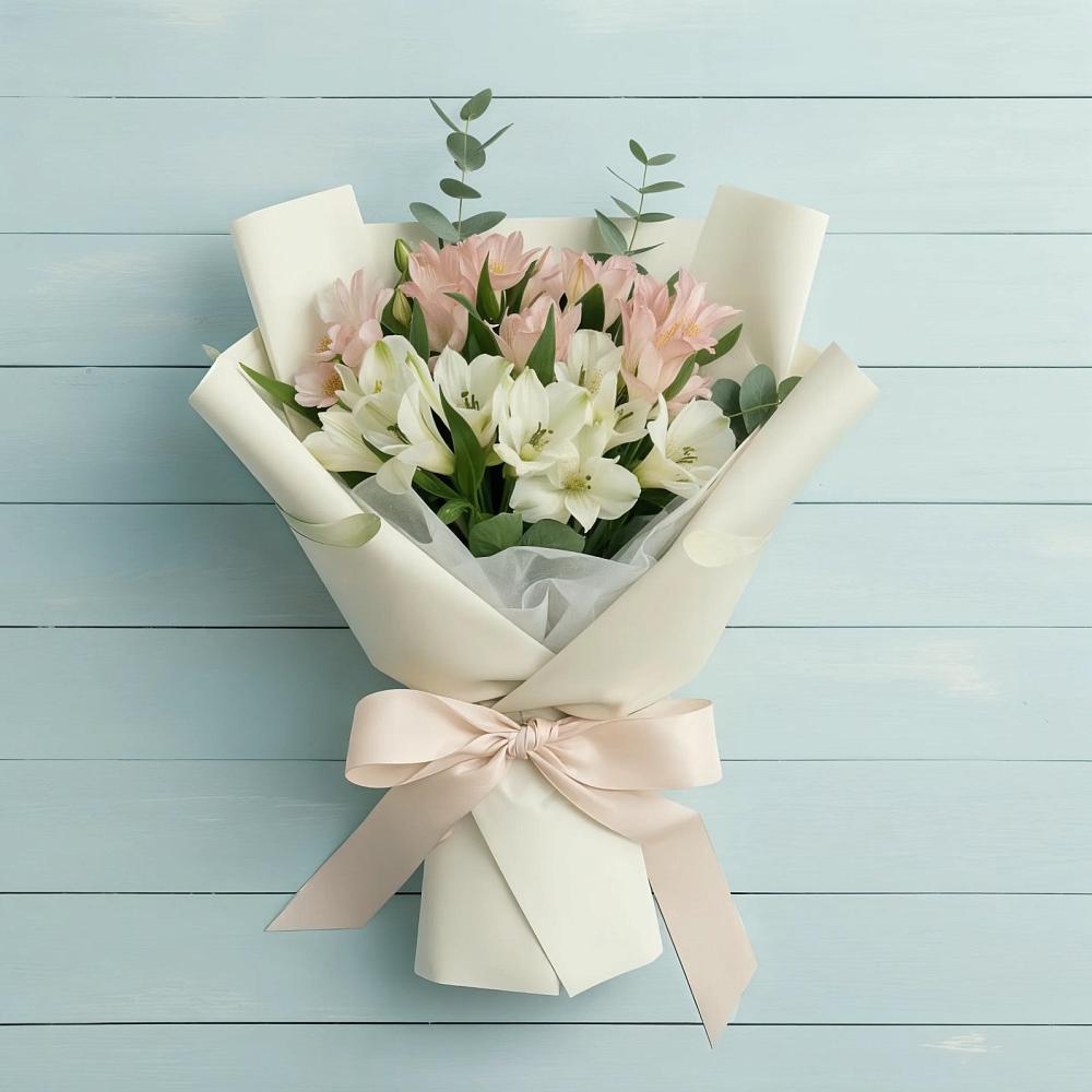 Букет цветов из: Альстромерии в Кораблино