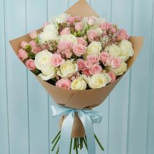 Букет цветов из:  Розы #REPLACE_PRED# Кораблино