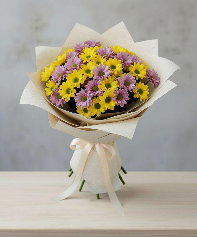 Букет цветов из: Хризантемы в Кораблино